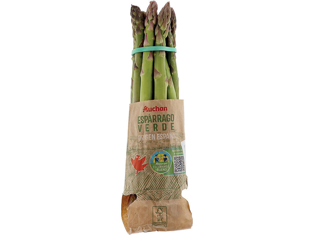 ESPARGO VERDE AUCHAN CULTIVAMOS O BOM 400 G