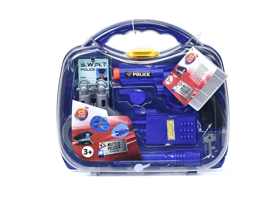 CONJUNTO DE POL&Iacute;CIA ONE TWO FUN 7 PE&Ccedil;AS