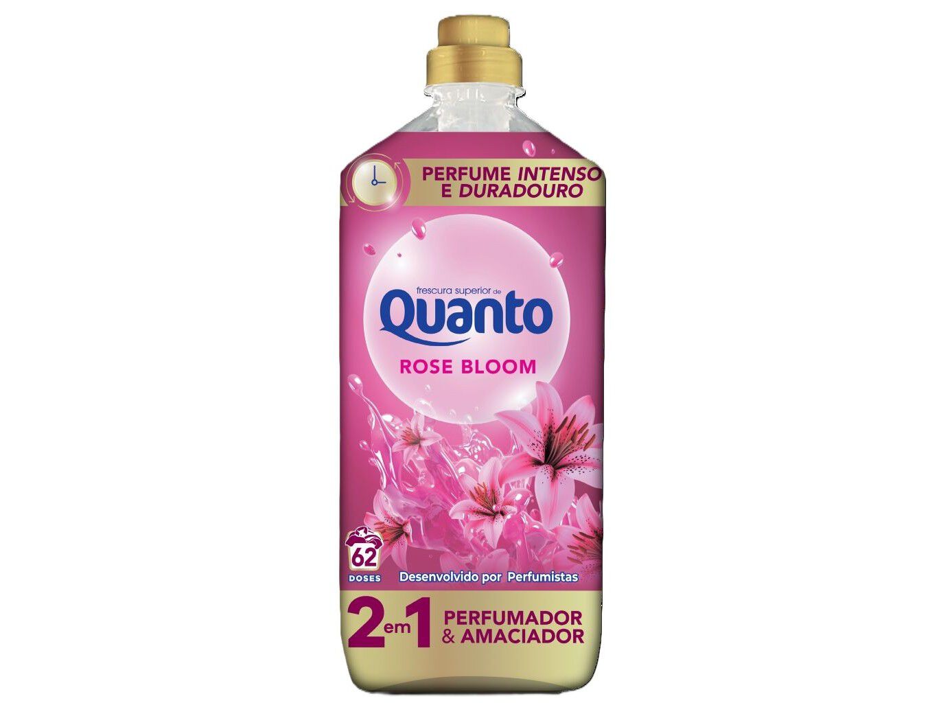 INTENSIFICADOR+AMACIADOR QUANTO 2EM1 ROSE BLOOM 62D image number 1