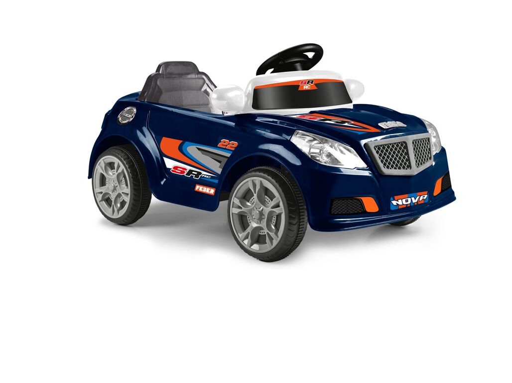 CARRO EL&Eacute;TRICO FEBER TWINKLE 12V RC CORES SORTIDAS image number 1