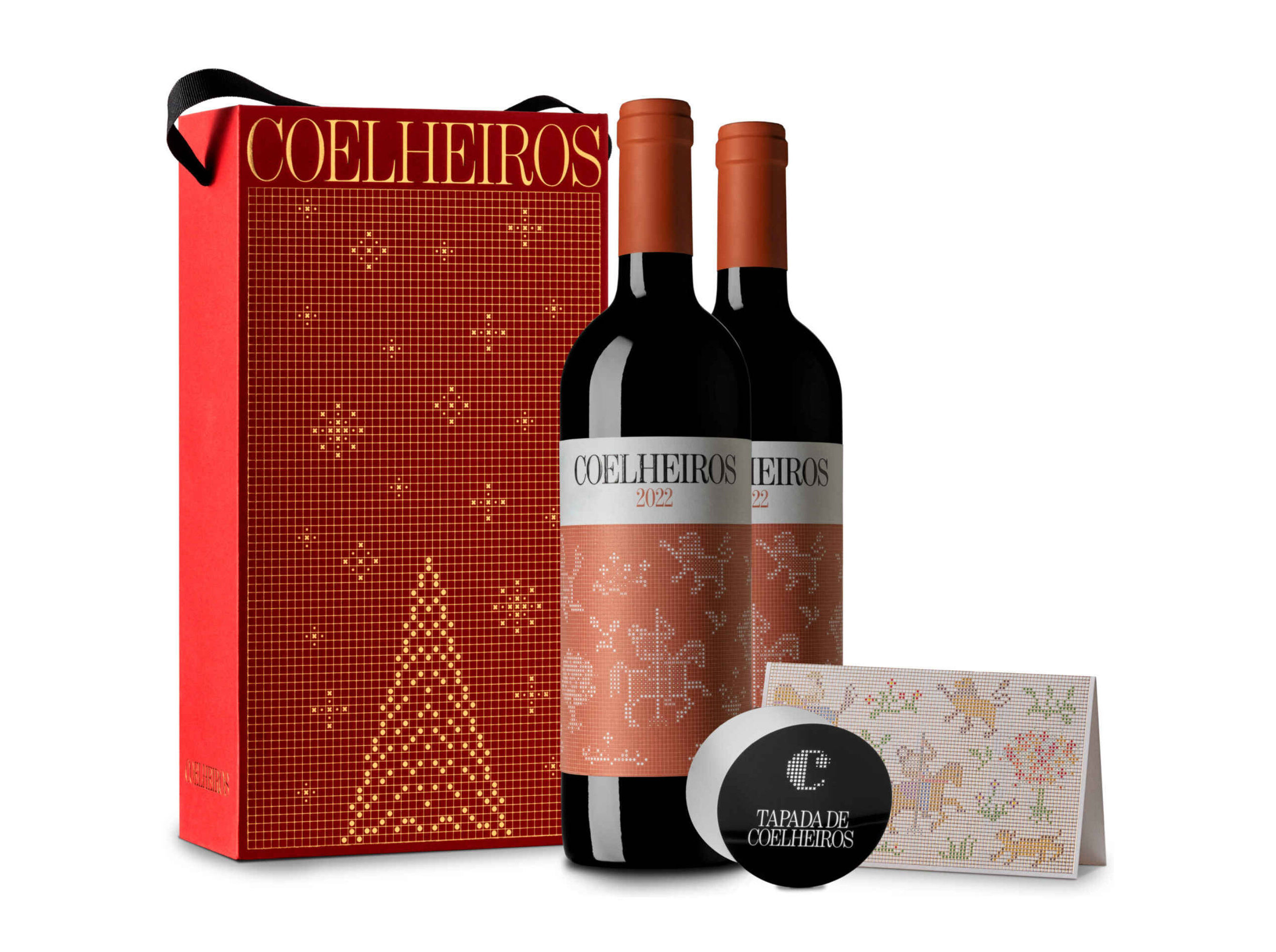 CONJUNTO VINHO TINTO COELHEIROS 2X0.75L image number 1