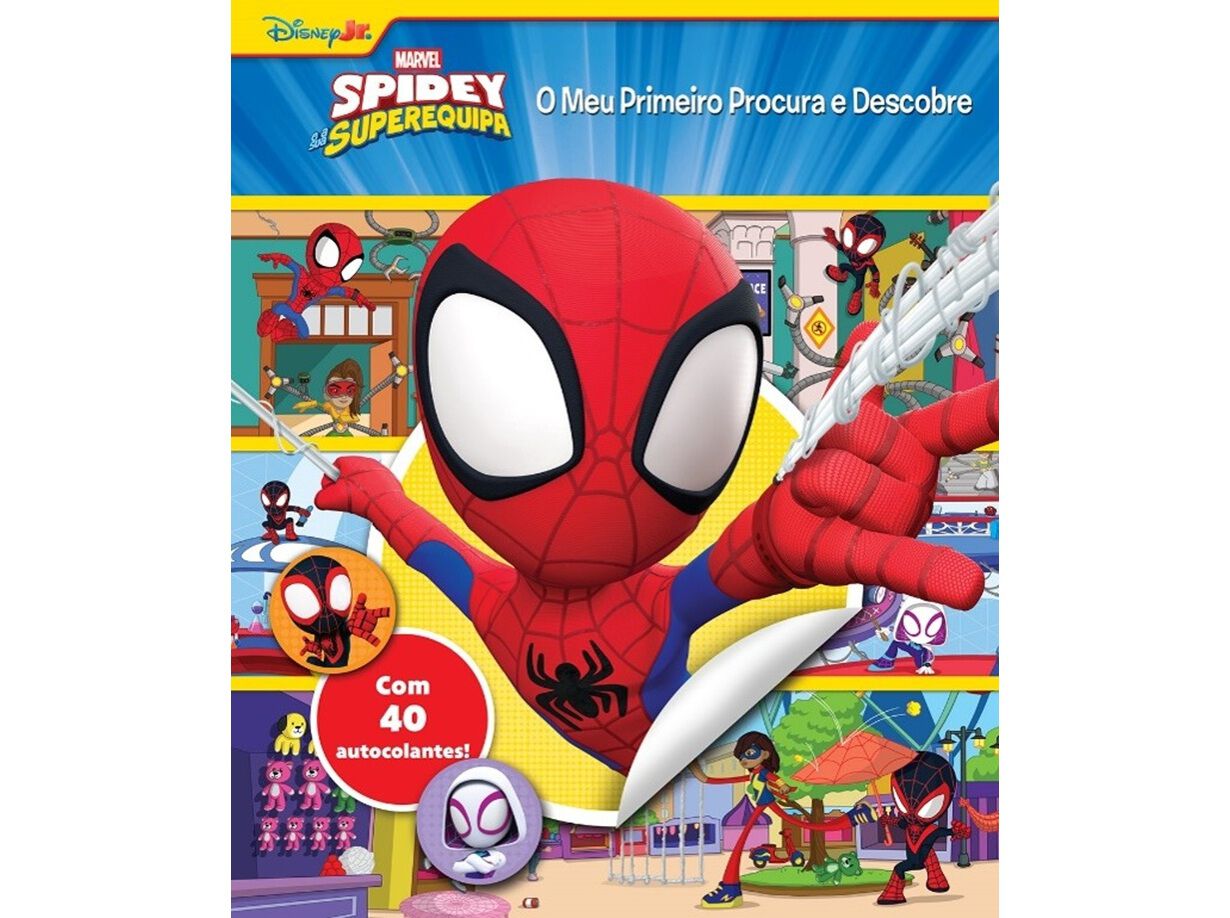 LIVRO SPIDEY A SUA SUPEREQUIPA - O MEU PRIMEIRO PROCURA E DESCOBRE NICKELODEON PI KIDS