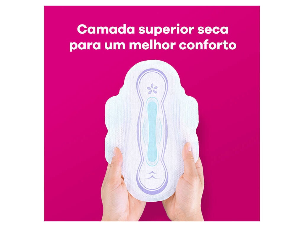 PENSOS HIGI&Eacute;NICOS ULTRAFINA SUPER COM ABAS AUSONIA 12 UN image number 2