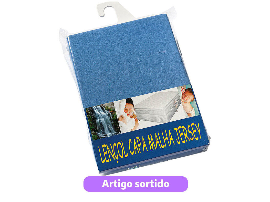 PROTETOR DE COLCH&Atilde;O JERSEY 100% ALGOD&Atilde;O 100X200CM CORES SORTIDAS