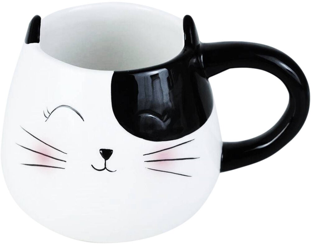 CANECA PORCELANA ACTUEL FORMA GATO image number 1