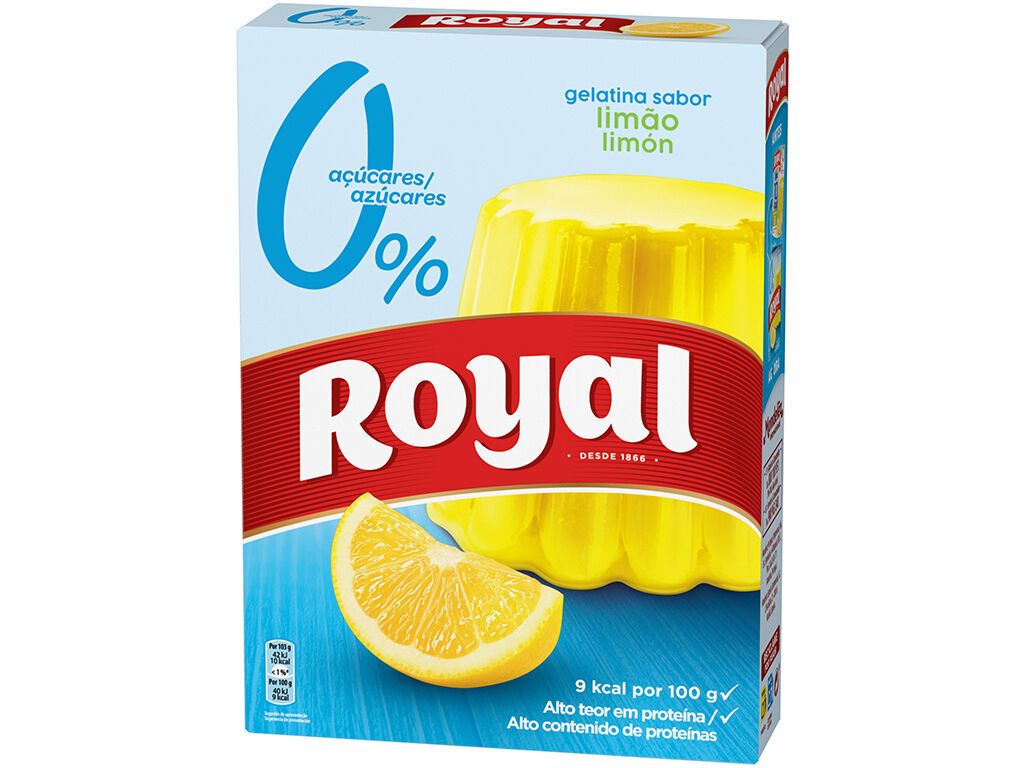 GELATINA ROYAL LIM&Atilde;O LIGHT 10 KCAL 31G image number 0