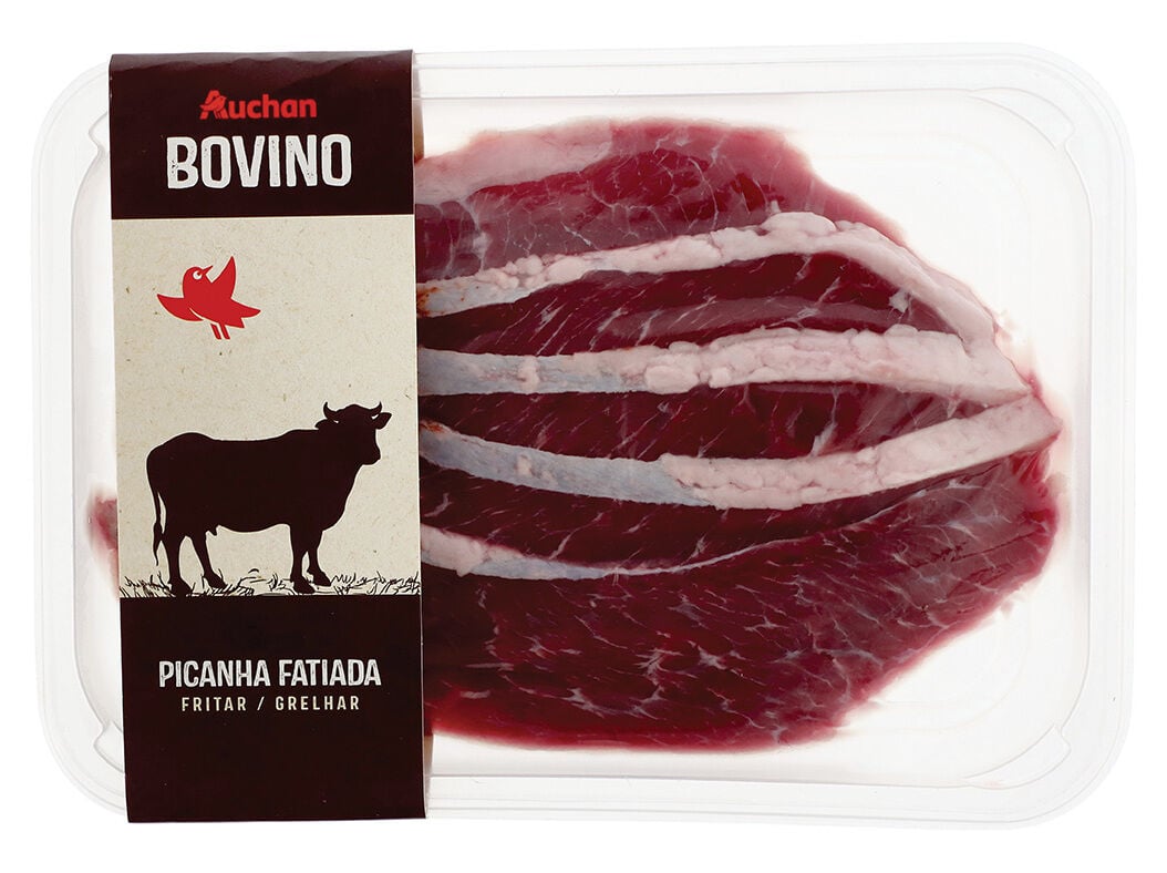 PICANHA FATIADA BOVINO AUCHAN SKP KG image number 0
