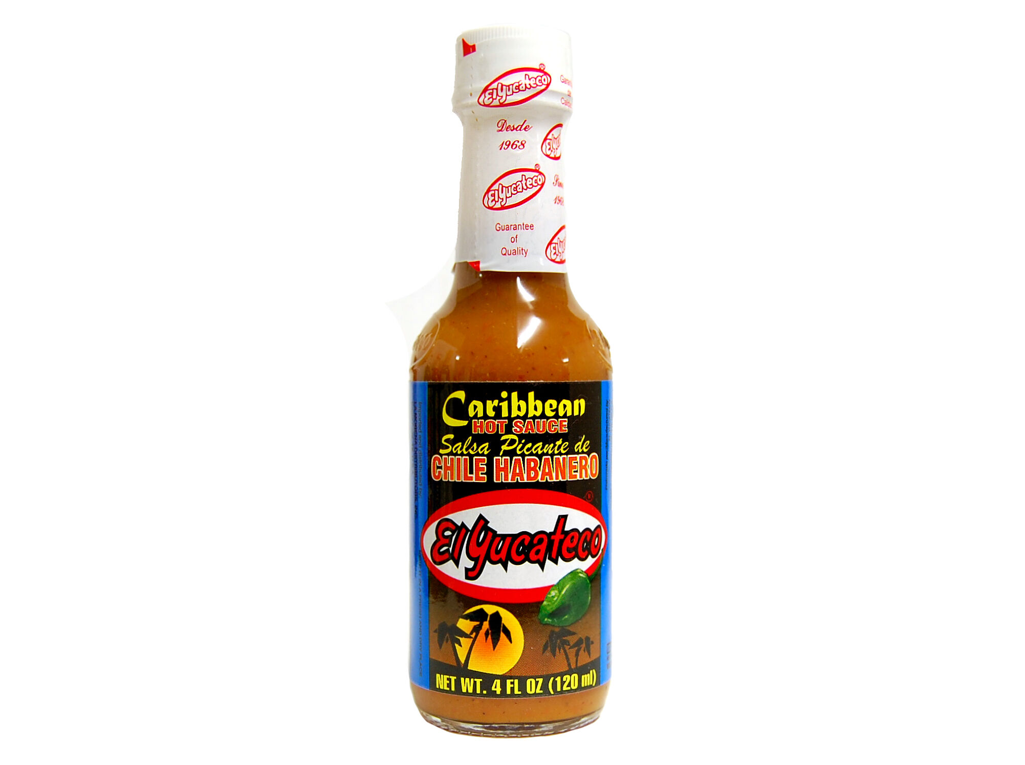MOLHO EL YUCATECO HABANERO PICANTE 120 ML