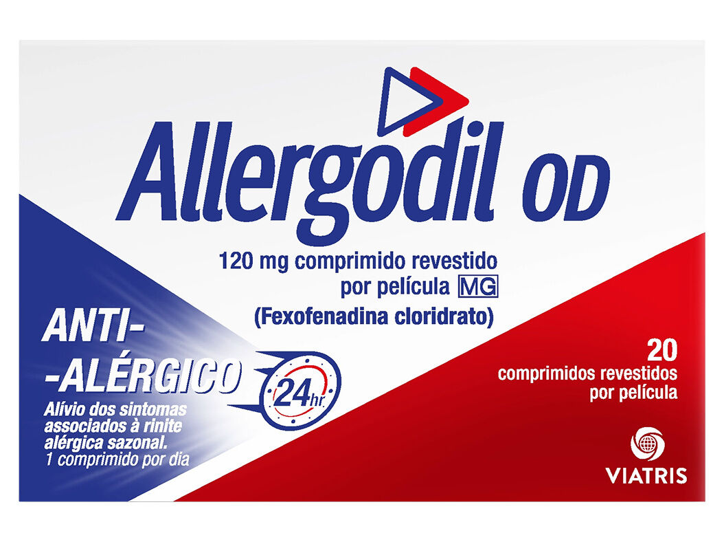 COMPRIMIDOS ALLERGODIL OD 120MG 20UN image number 0