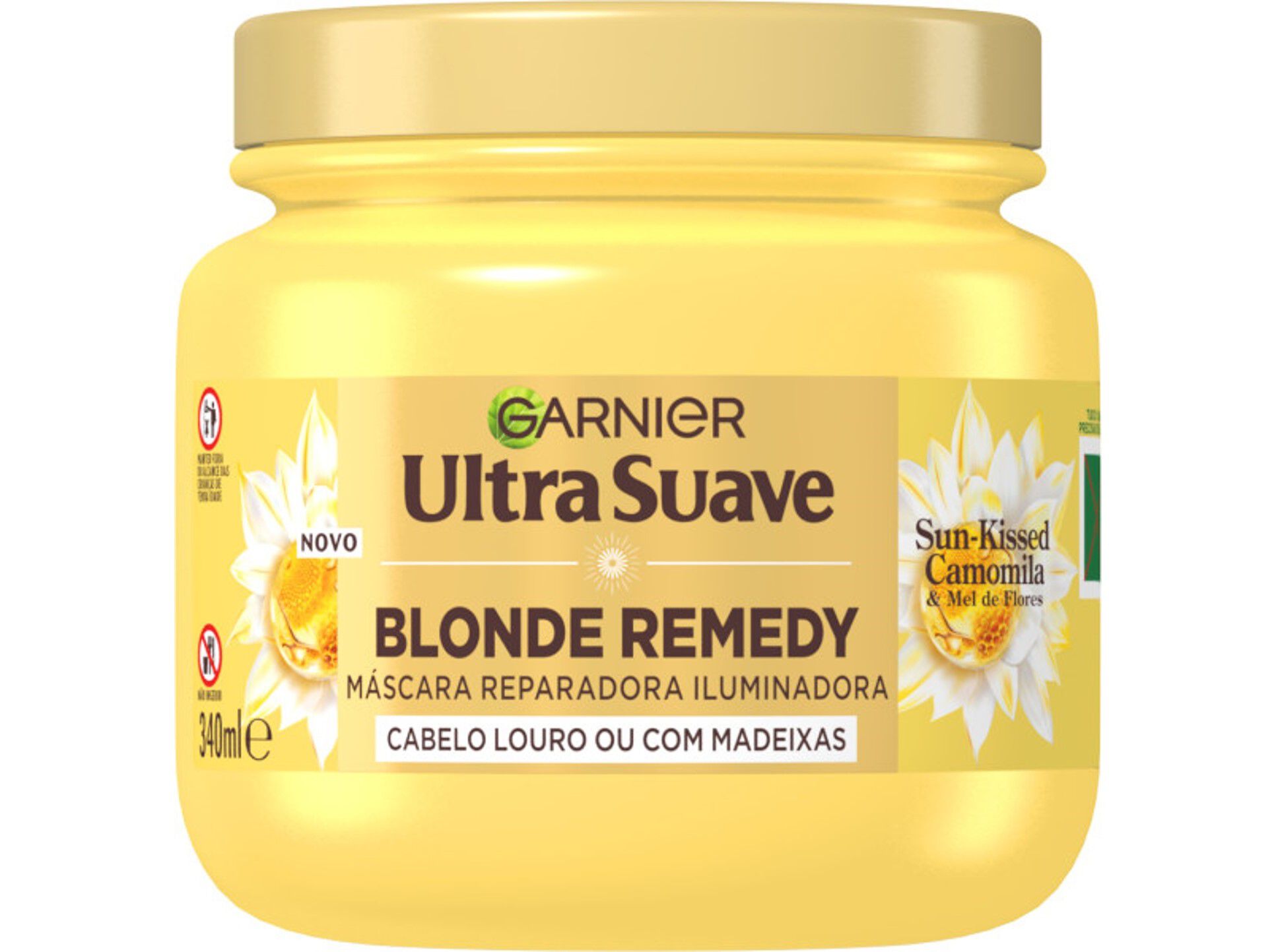 M&Aacute;SCARA ULTRA SUAVE CAMOMILA BLOND REMEDY 340 ML image number 1