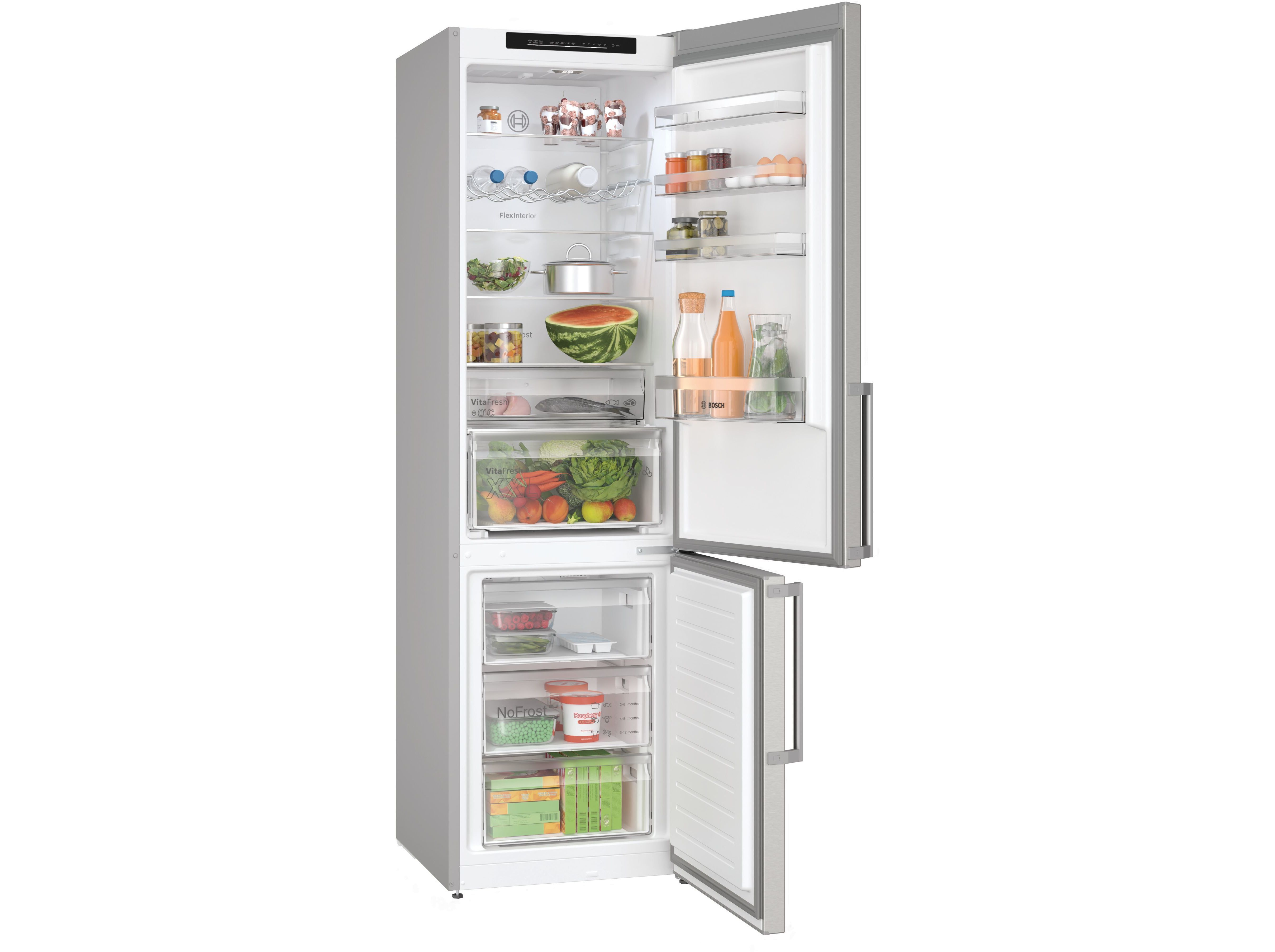 FRIGOR&Iacute;FICO COMBINADO BOSCH KGN39VIBT (NO FROST B 203CM 363L INOX ) image number 1