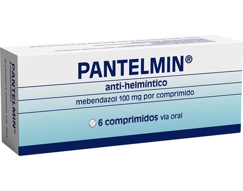 COMPRIMIDOS PANTELMIN 100MG 6UN image number 0
