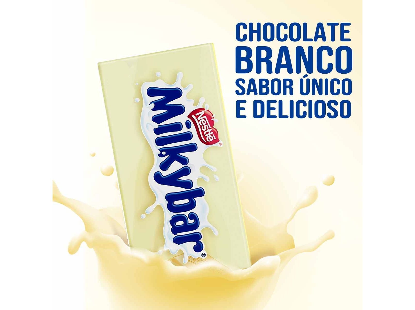TABLETE NESTL&Eacute; MILKYBAR CHOCOLATE BRANCO 100G image number 2