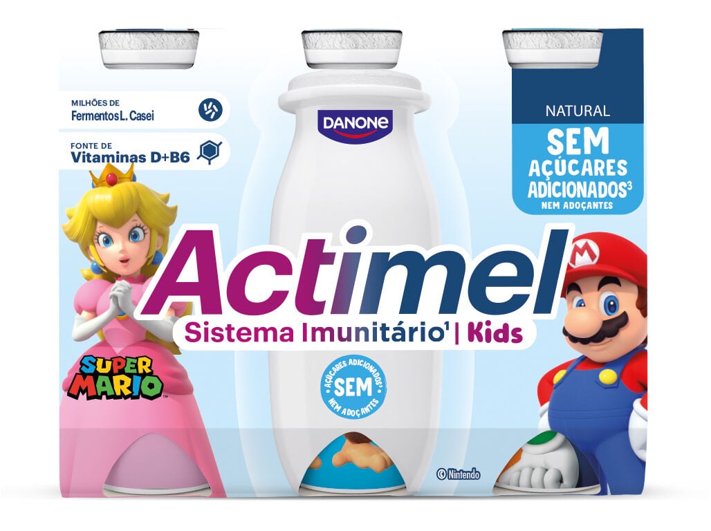 IOGURTE INFANTIL ACTIMEL NATURAL NAS 6X100G image number 0