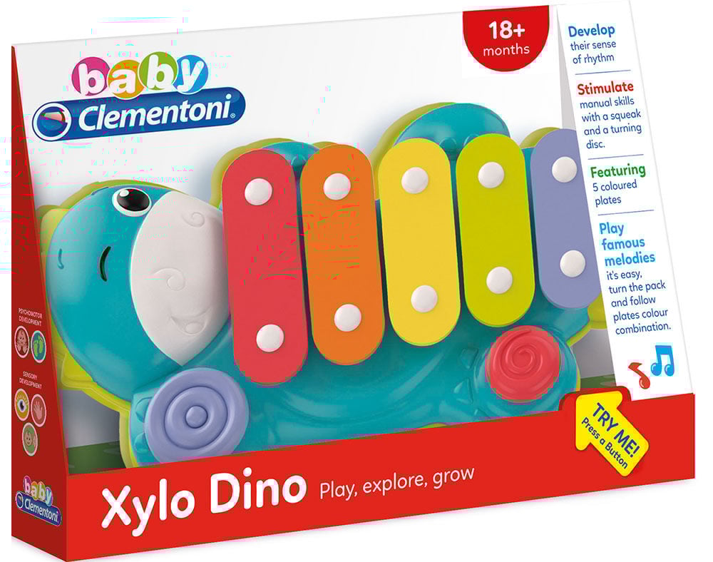 DINO XILOFONE CLEMENTONI 5X31X21CM image number 0
