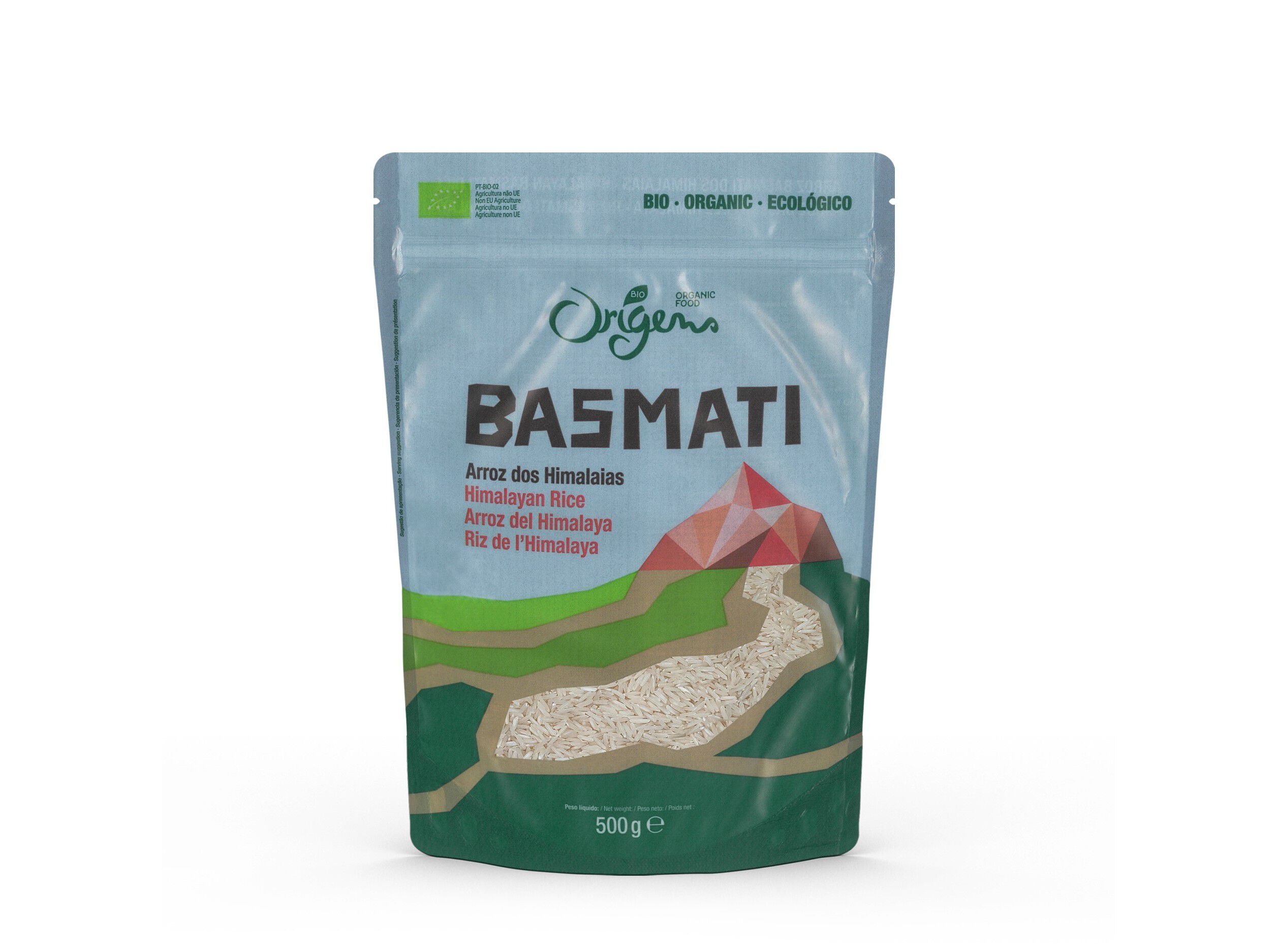ARROZ BASMATI HIMAL ORIGENS BIO 500G image number 0