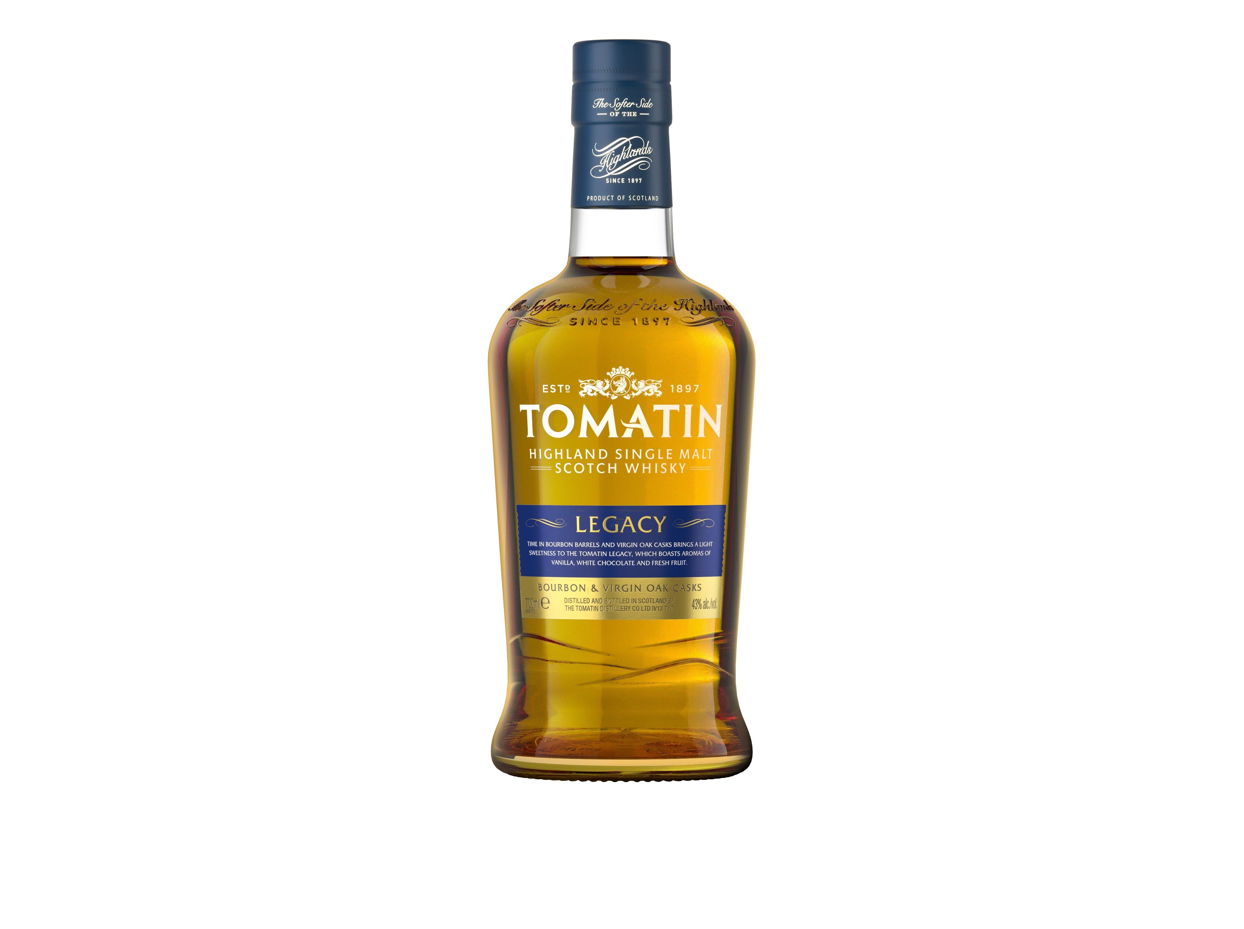 WHISKY MALT TOMATIN LEGACY 0.70L image number 1