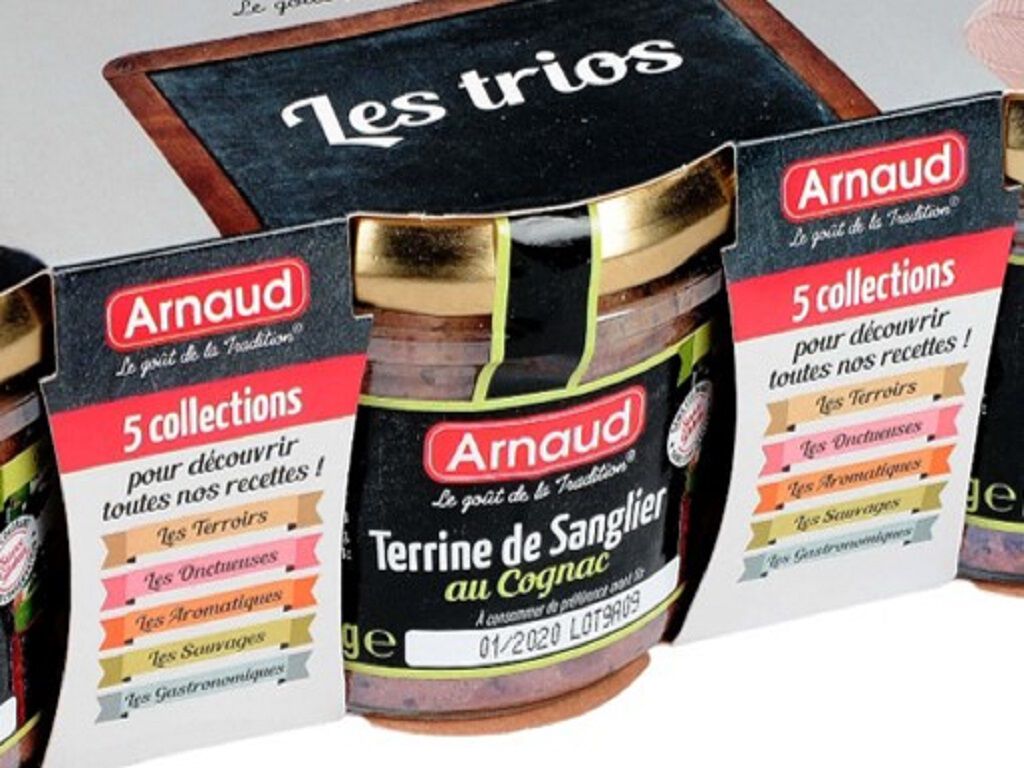 TRIPACK PAT&Eacute;S ARNAUD CA&Ccedil;A 3X180G image number 1