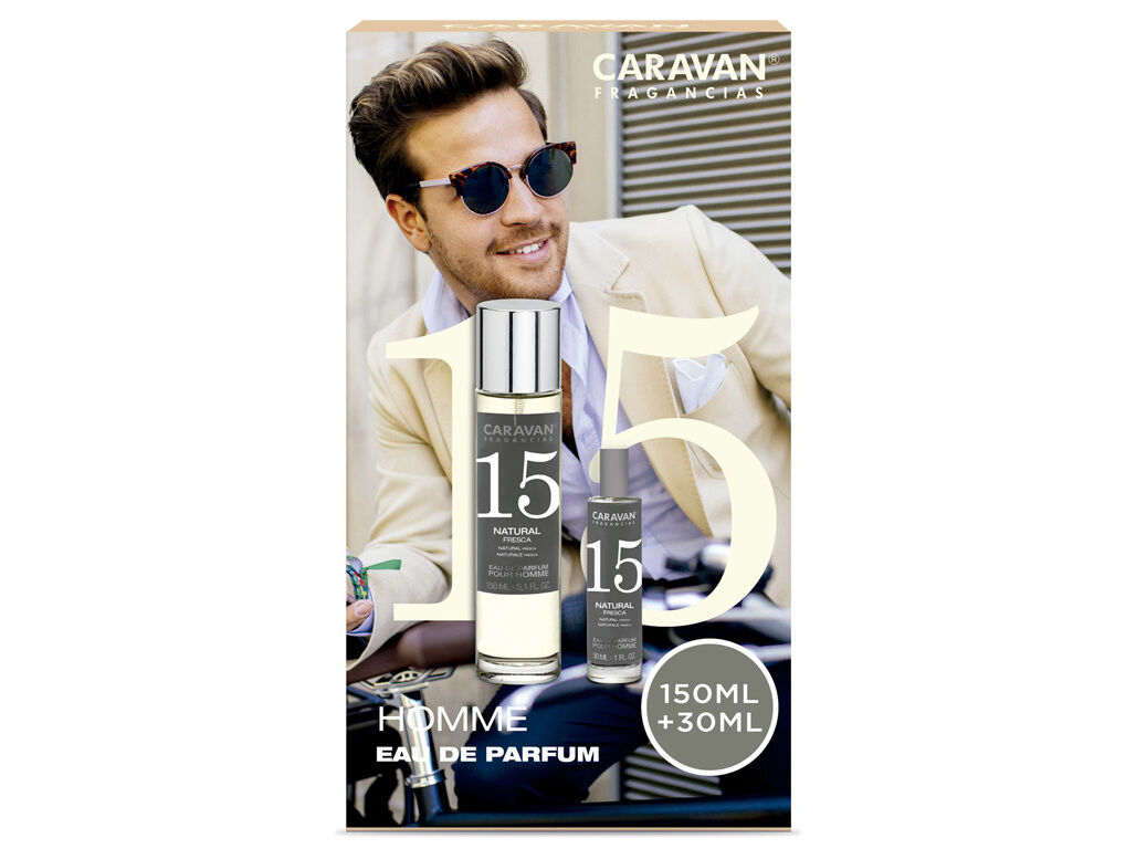 CONJUNTO CARAVAN HOMEM EAU TOILETTE N&ordm;15 150+30ML image number 0