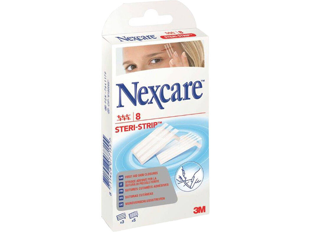 FITA NEXCARE SUTURA STERI STRIPS 8UN image number 0