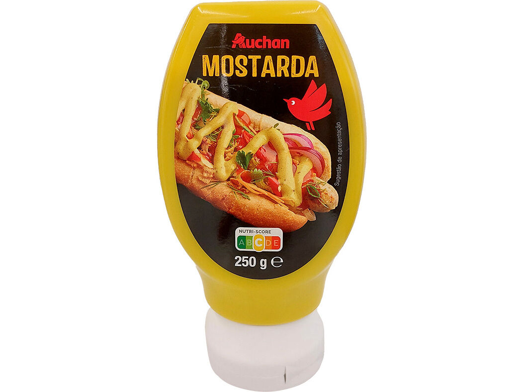 MOSTARDA AUCHAN TOP DOWN 250G image number 0