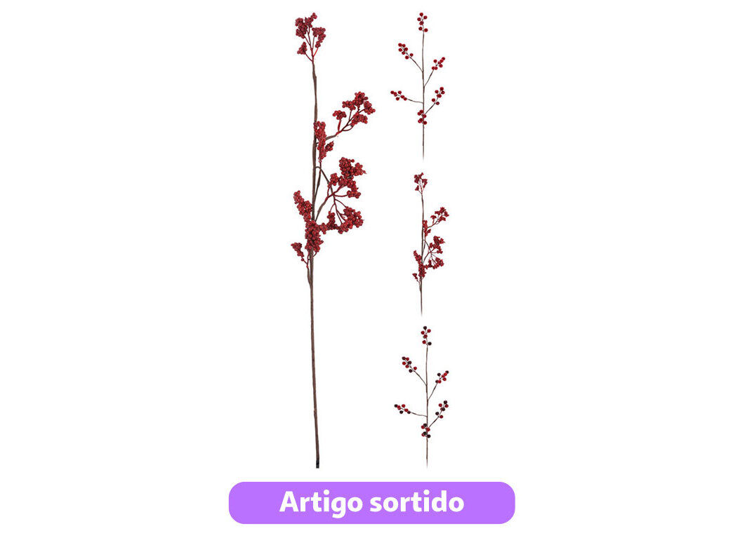 RAMO ARTIFICIAL BAGAS NATAL MODELOS SORTIDOS image number 0