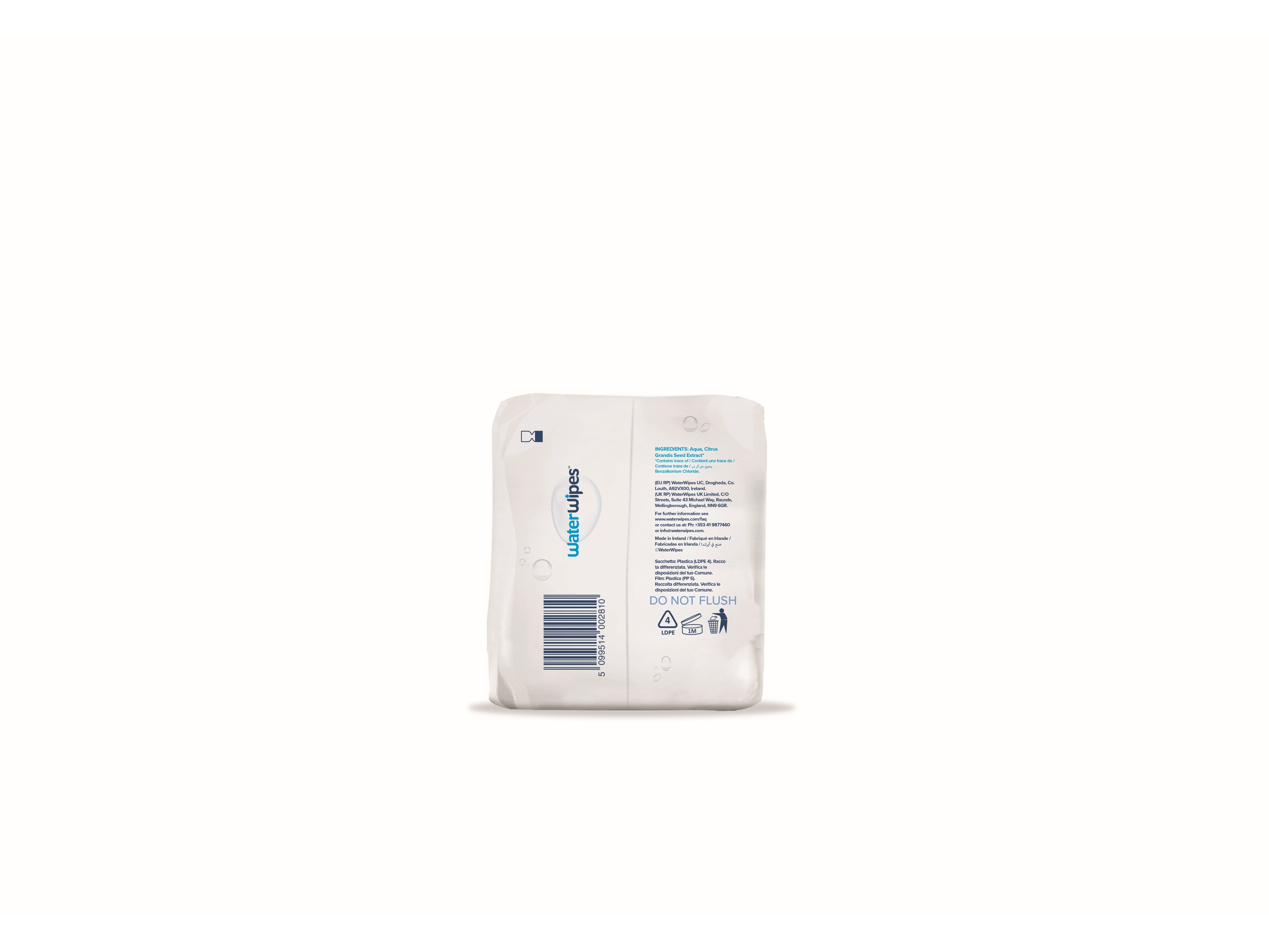 TOALHITAS WATERWIPES BIODEGRAD&Aacute;VEIS 3X48 UNID image number 6