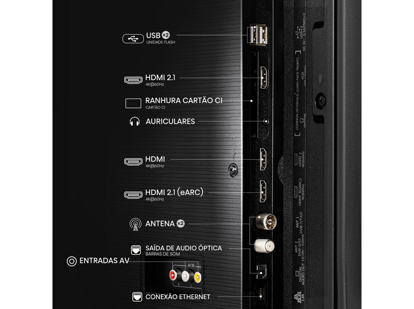 TV HISENSE 43A6Q (43'' SMART 4K 108CM) image number 9