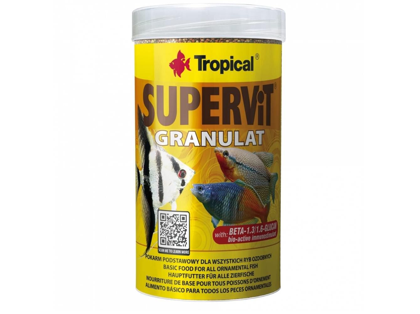 COMIDA PEIXES TROPICAL SUPERVIT GRANULAT 250ML
