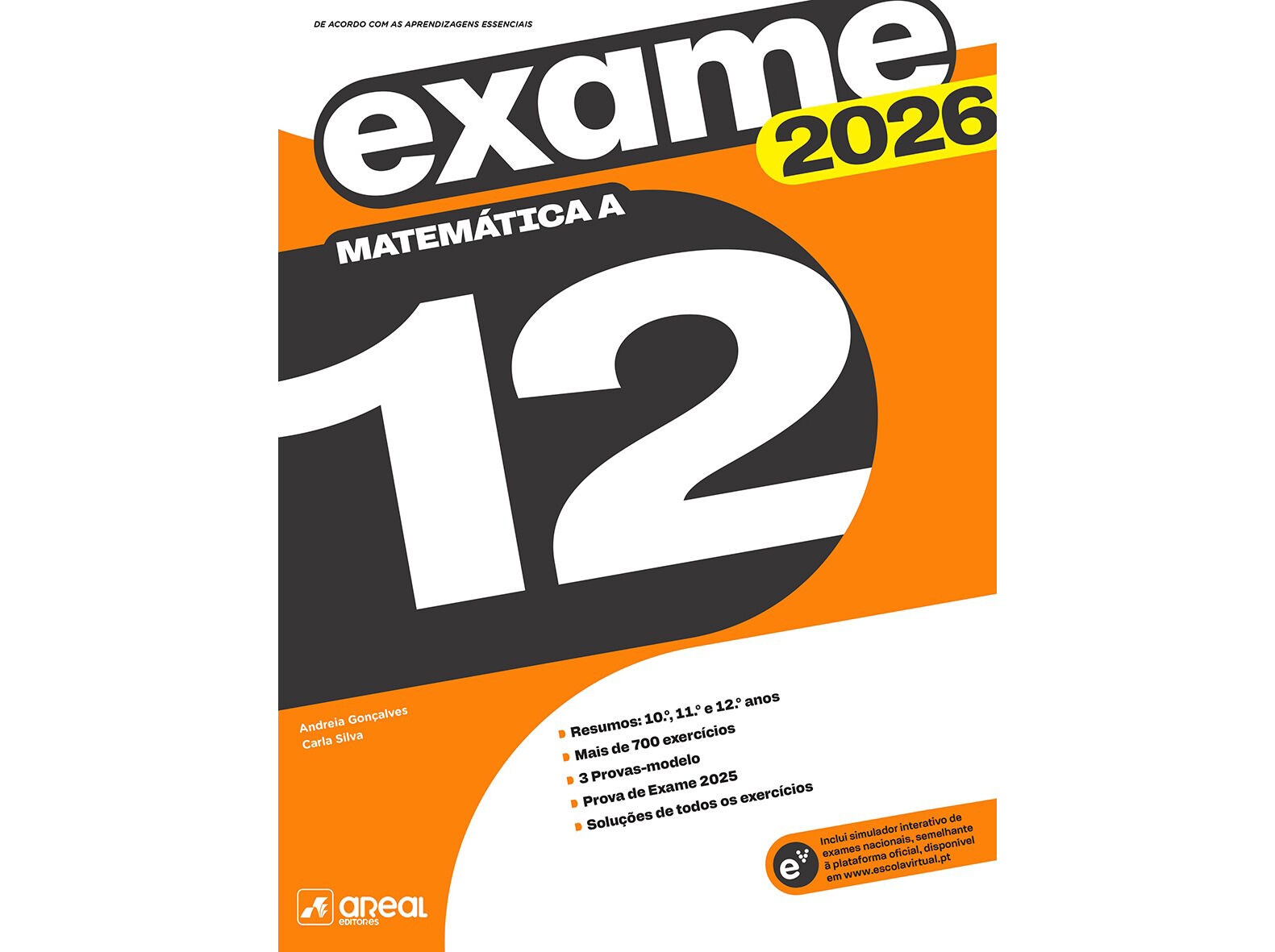 LIVRO PREPARAR O EXAME NAC. 2026 - MATEM&Aacute;TICA A - 12. image number 1