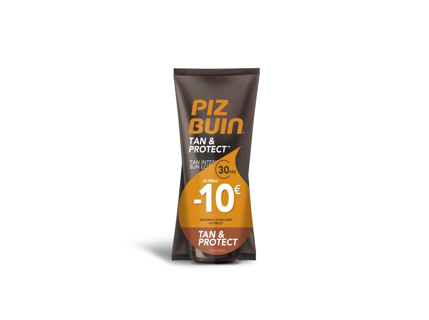 LO&Ccedil;AO PIZ BUIN TAN&PROTECT SPF30 2X200ML -10 DESCONTO image number 1