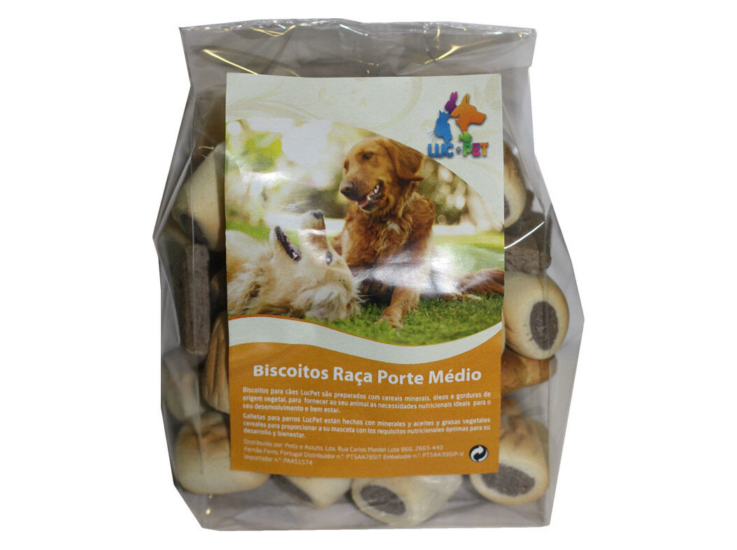 SNACK C&Atilde;O PETIZ&ASTUTO BISCOITOS PORTE M&Eacute;DIO 190G