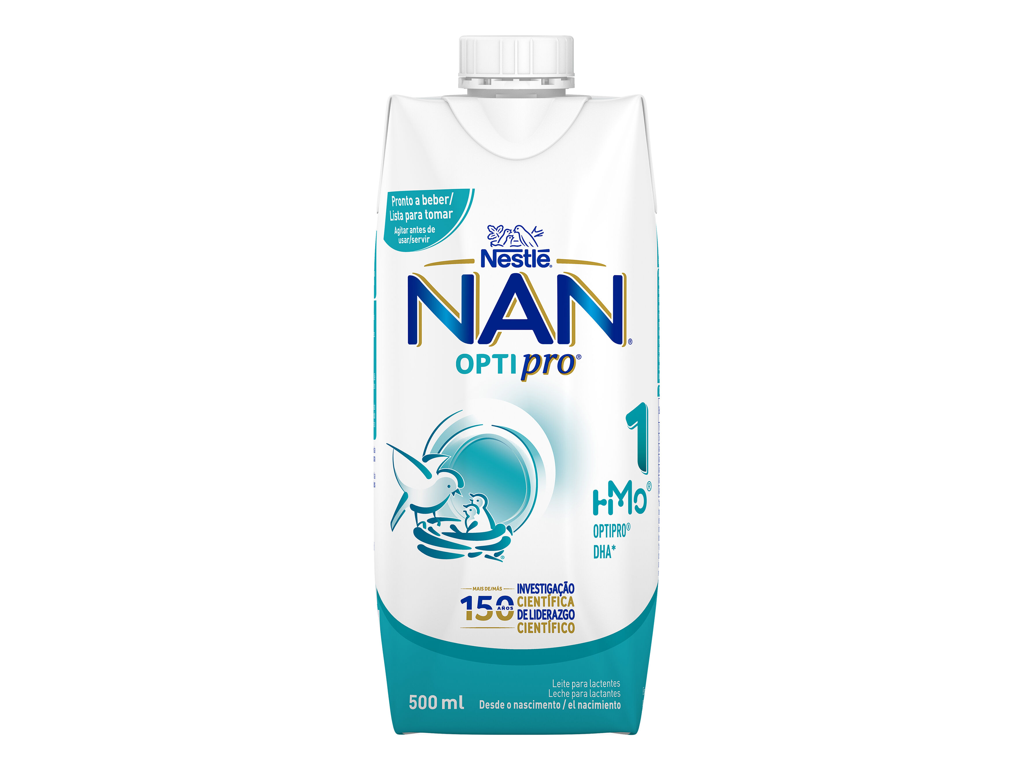 LEITE NAN 1 PRONTO A BEBER 500ML