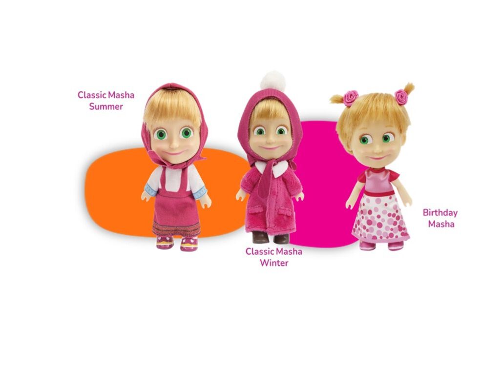 MASHA AND THE BEAR FAMOSA 10CM MODELOS SORTIDOS image number 1