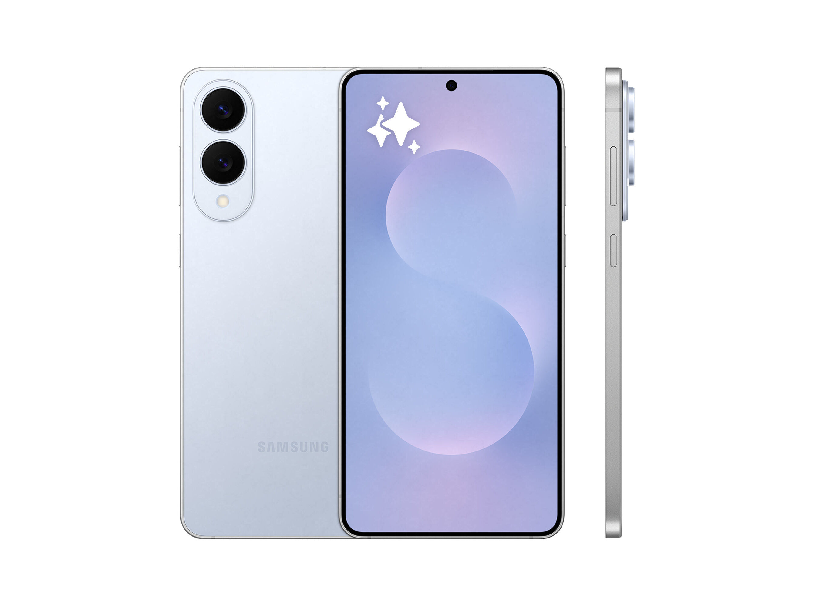 SMARTPHONE SAMSUNG GALAXY S25 EDGE 256GB AZUL image number 0