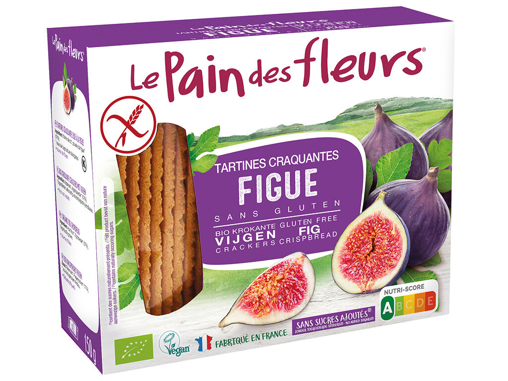 SNACKS LE PAIN DES FLEURS FIGO BIO 150G image number 1