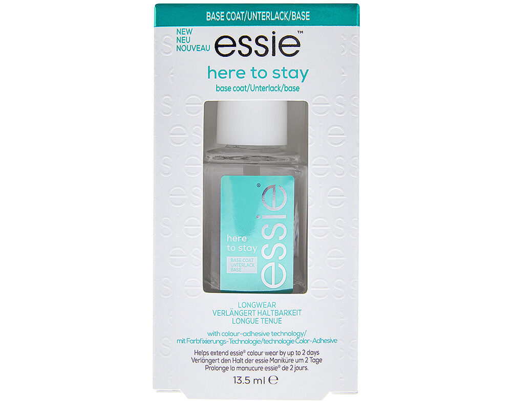 VERNIZ ESSIE TRATAMENTO BASE COAT HERE TO STAY NU