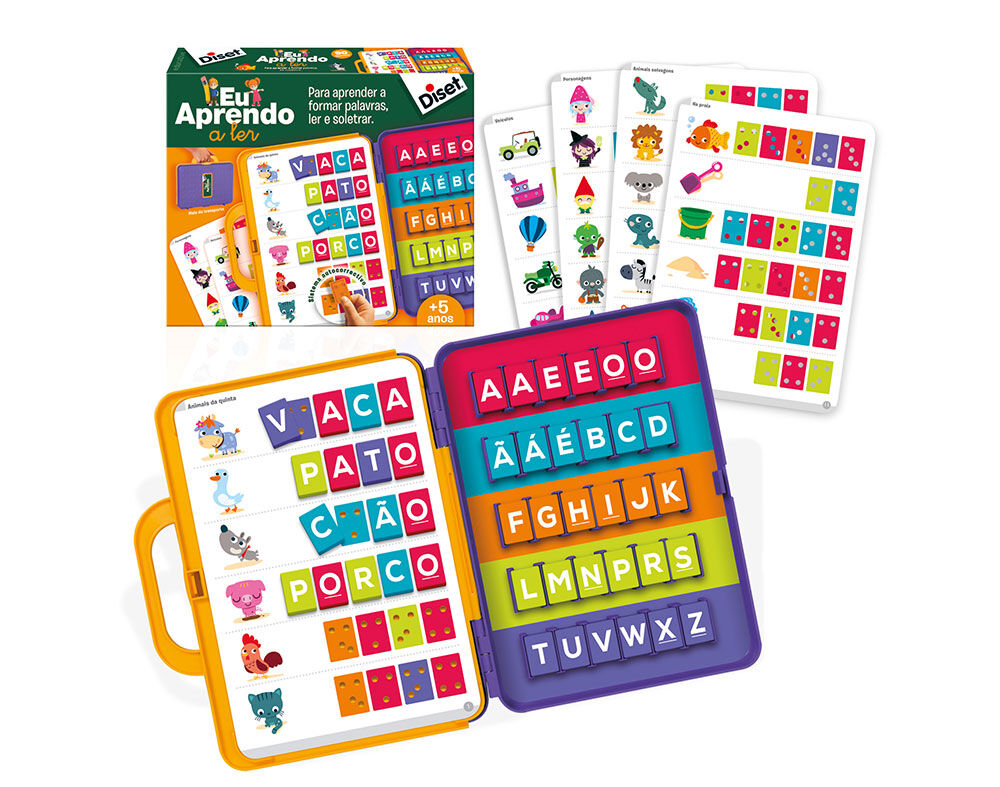 JOGO EU APRENDO A LER (MALA DE LETRAS)