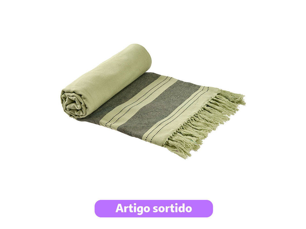 TOALHA PRAIA ACTUEL 170G 150X180CM CORES SORTIDAS image number 1