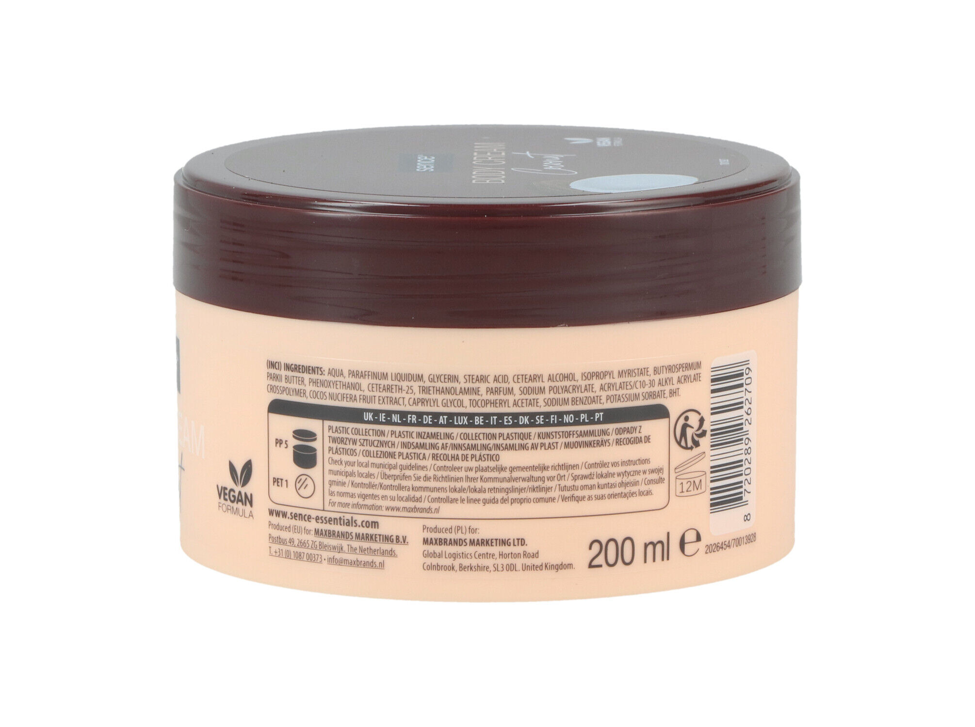 CREME CORPO SENCE COCO 200ML image number 1