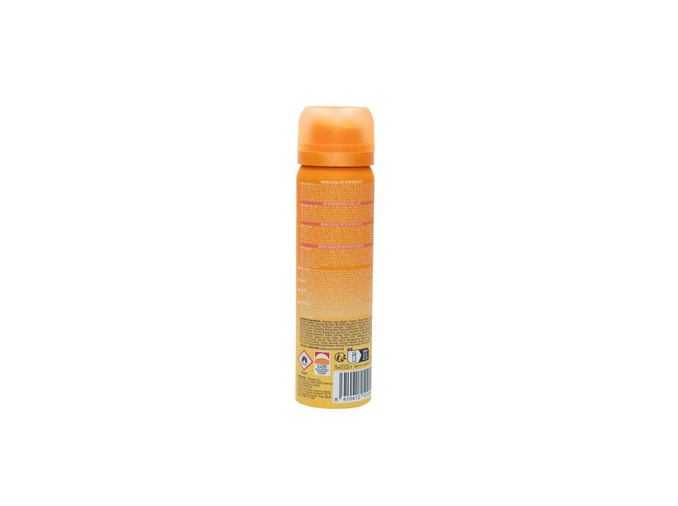BRUMA SOLAR BABARIA FACIAL SPF50 75 ML image number 1
