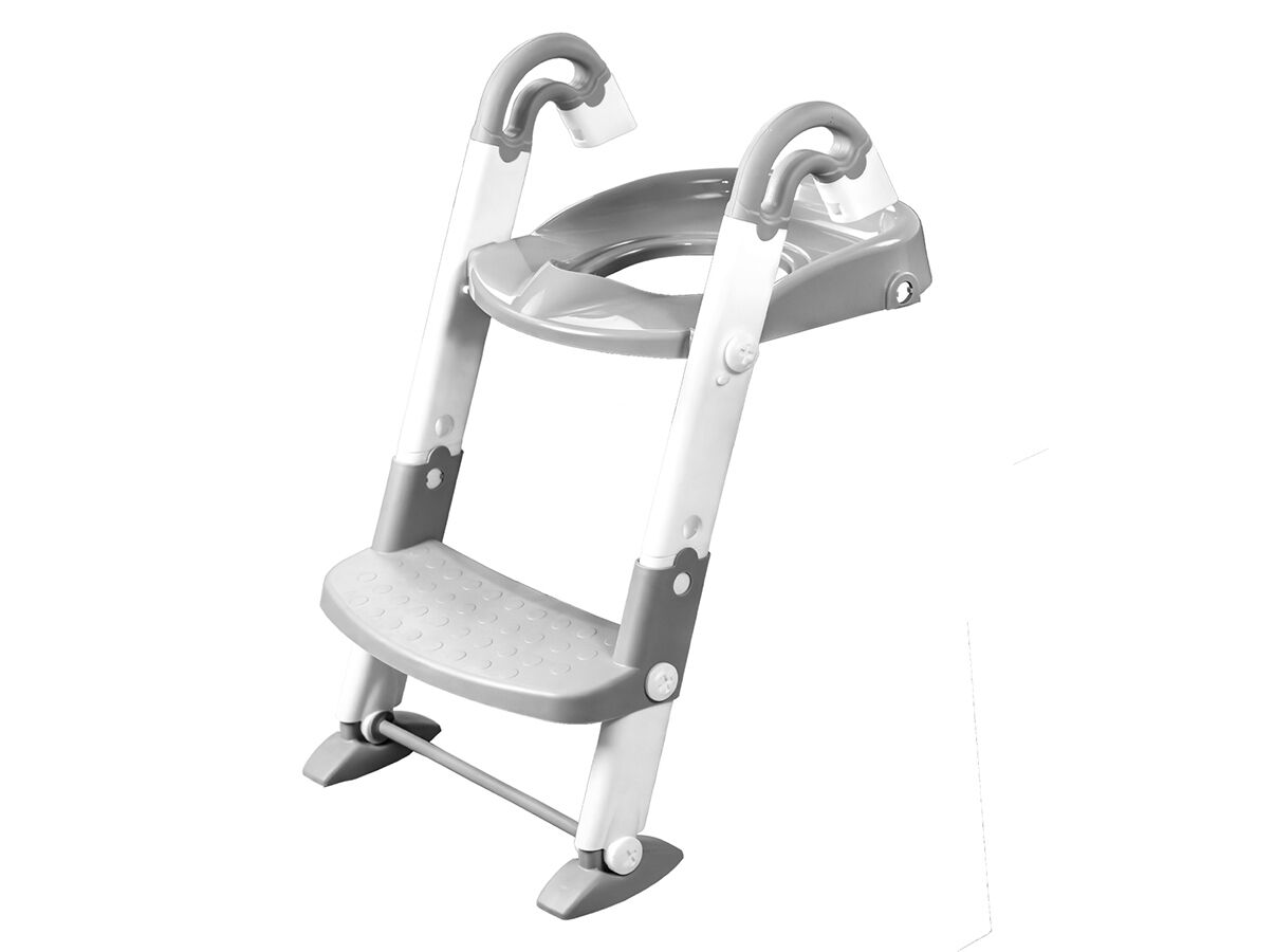 ESCADA PARA WC 3 EM 1 ASALVO BRANCO/CINZENTO