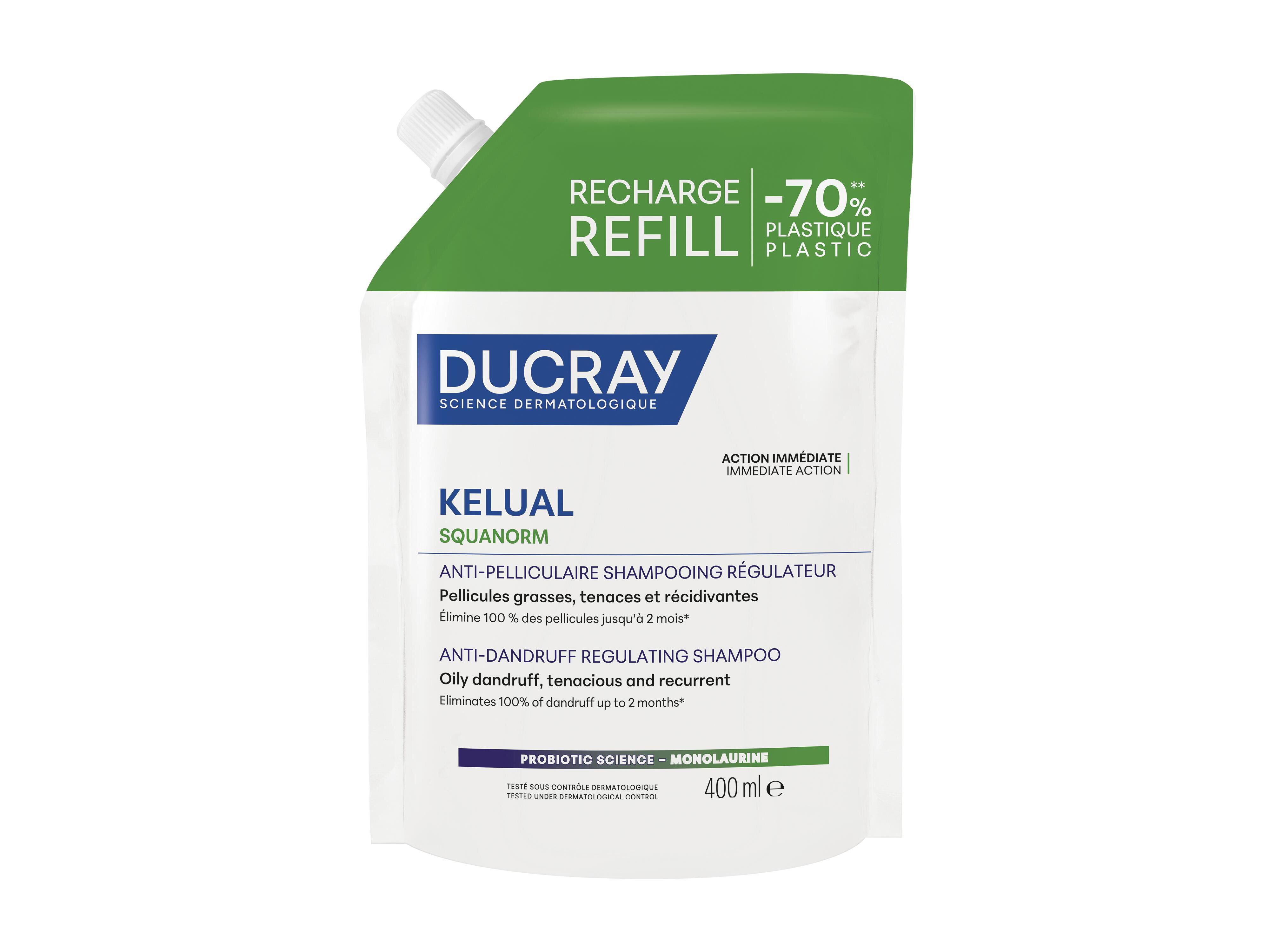 RECARGA CHAMP&Ocirc; DUCRAY KELUAL SQUANORM OLEOSA 400ML image number 0