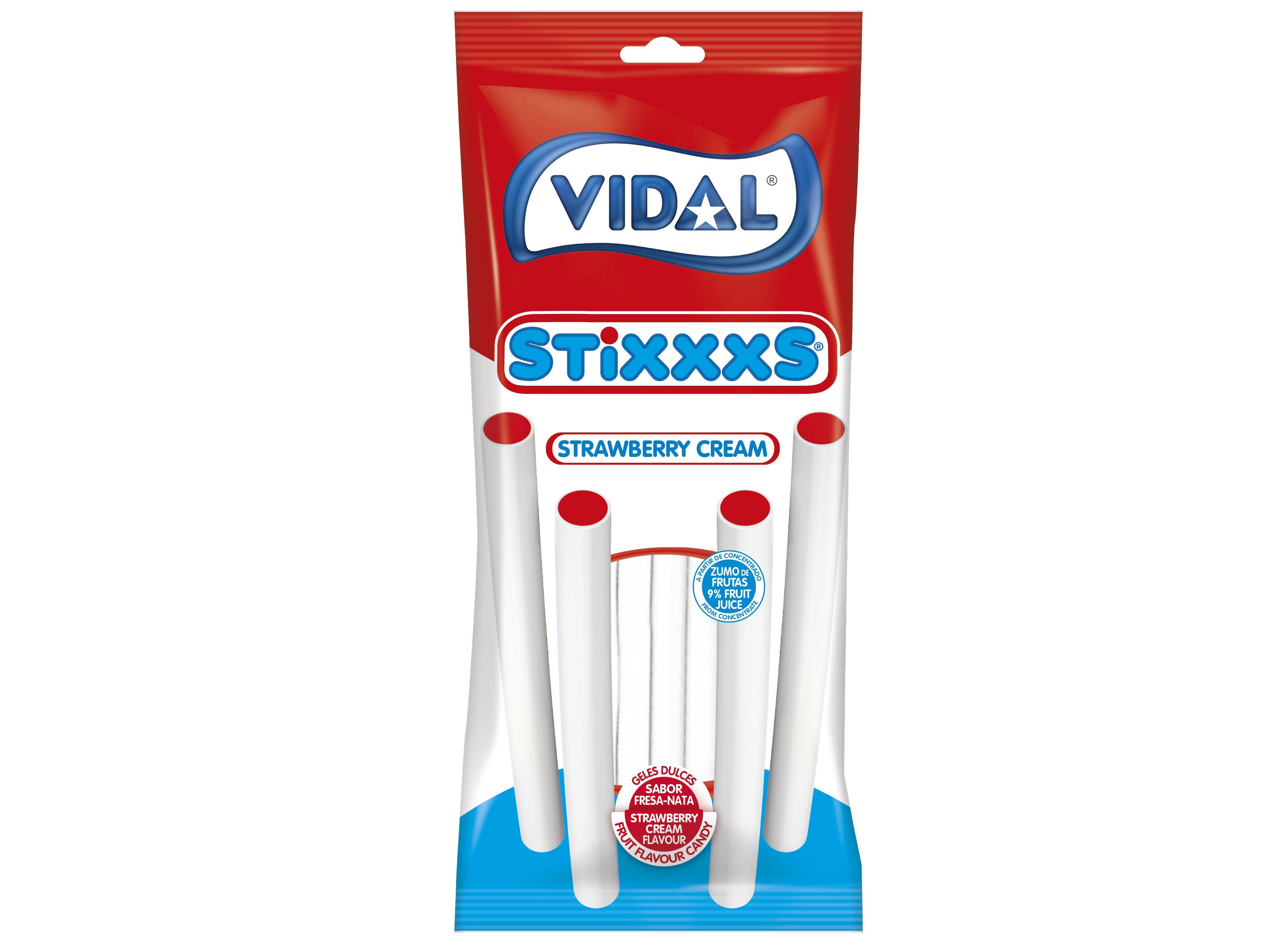 GOMAS VIDAL STIXXXS FRESA NATA 90G image number 0