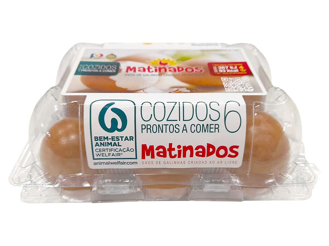 OVOS COZIDOS MATINADOS 1/2 D&Uacute;ZIA