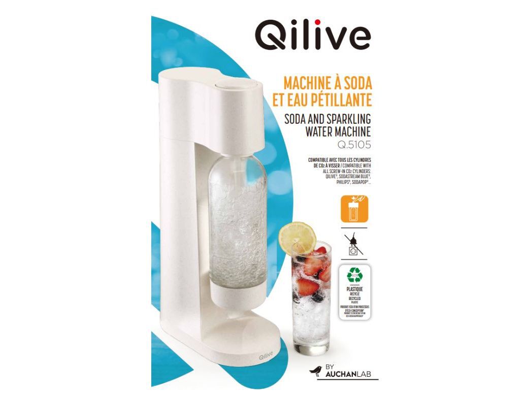 M&Aacute;QUINA DE SODA QILIVE Q.5105 BRANCA image number 2