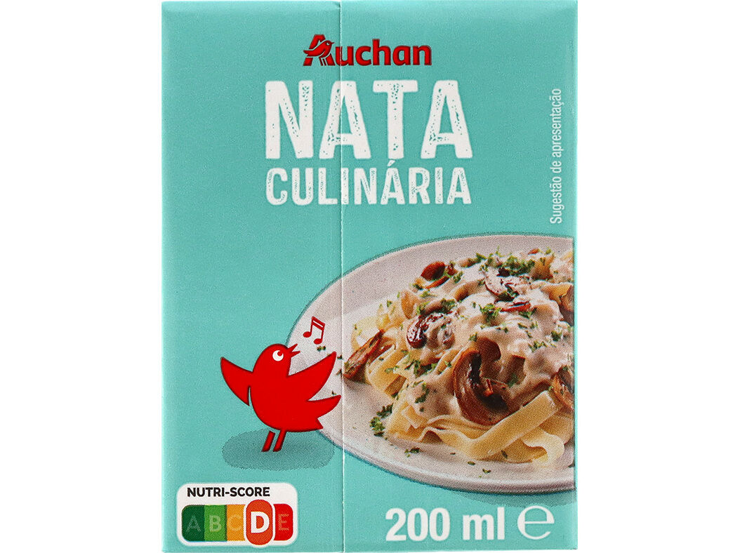 NATA AUCHAN UHT CULIN&Aacute;RIA 200ML
