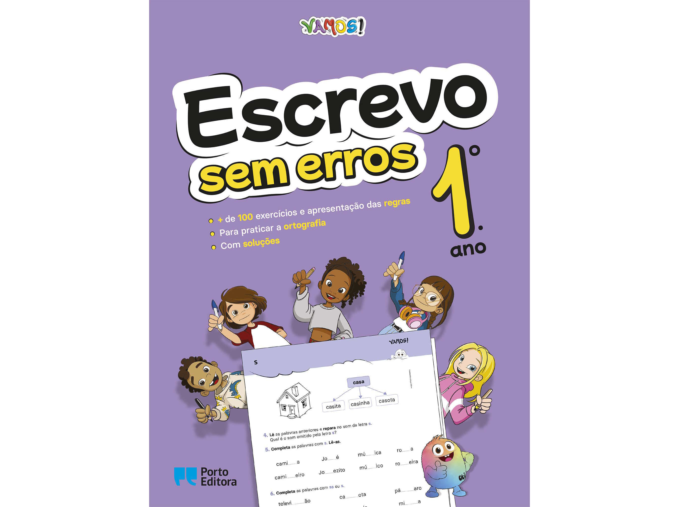 LIVRO VAMOS! - ESCREVO SEM ERROS 1 - 1.&ordm; ANO image number 1