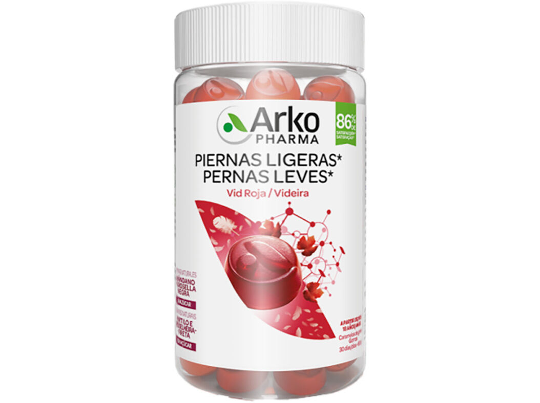 SUPLEMENTO ARKOGUMMIES PERNAS LEVES 60GOMAS image number 0