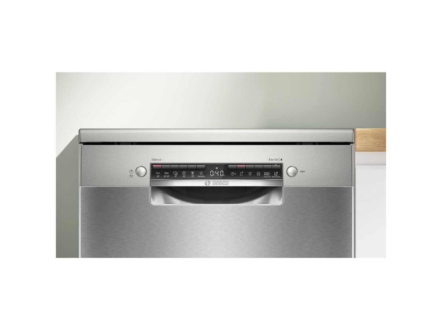 M&Aacute;QUINA DE LAVAR LOI&Ccedil;A BOSCH SMS4HTI16E INOX 13 CONJUNTOS CLASSE C image number 1